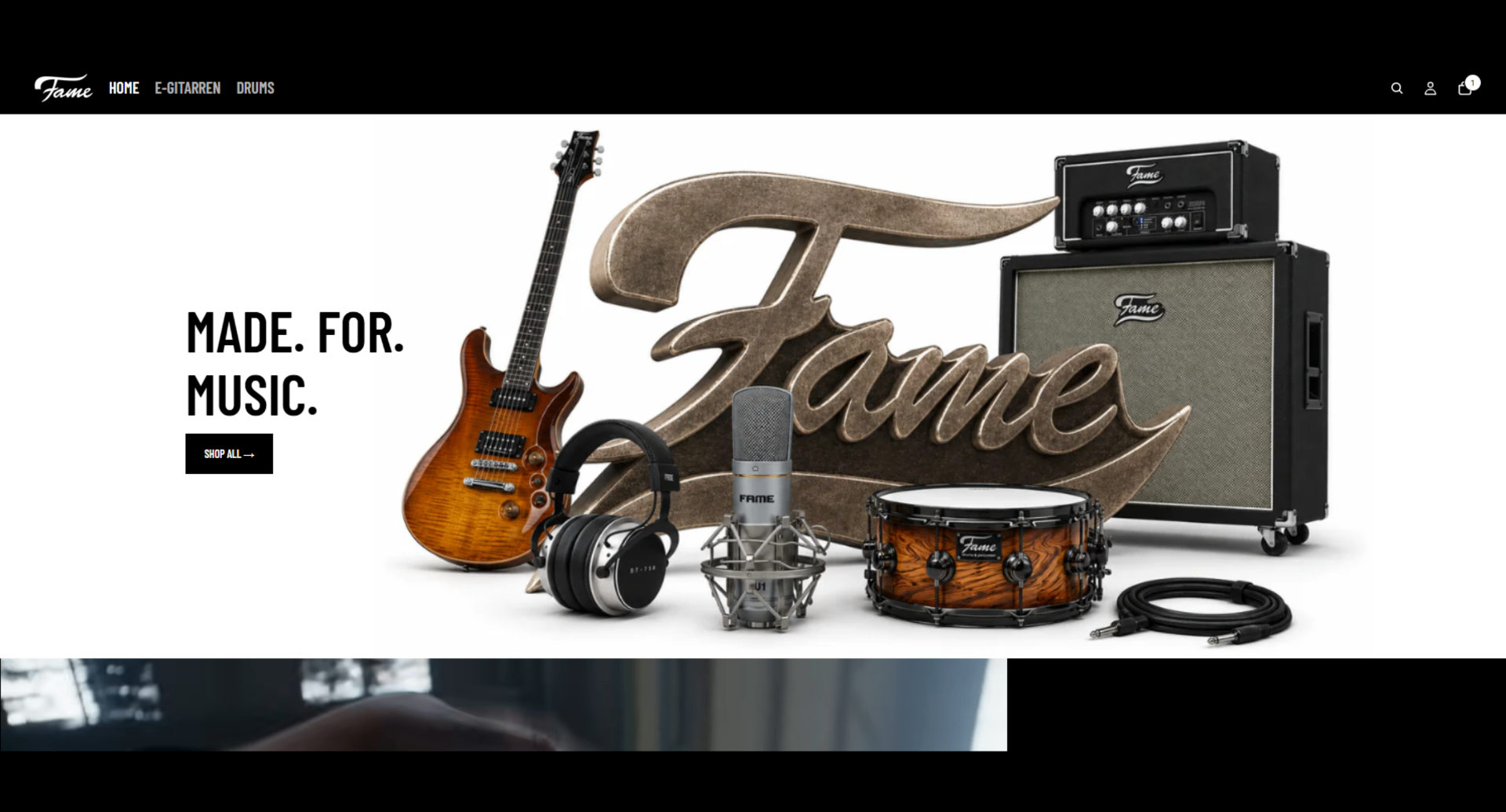 Music Store Fame Kampagne